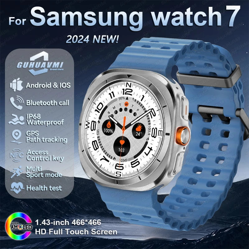 Samsung New Galaxy Watch 7 Ultra GPS460 AMOLED Bluetooth