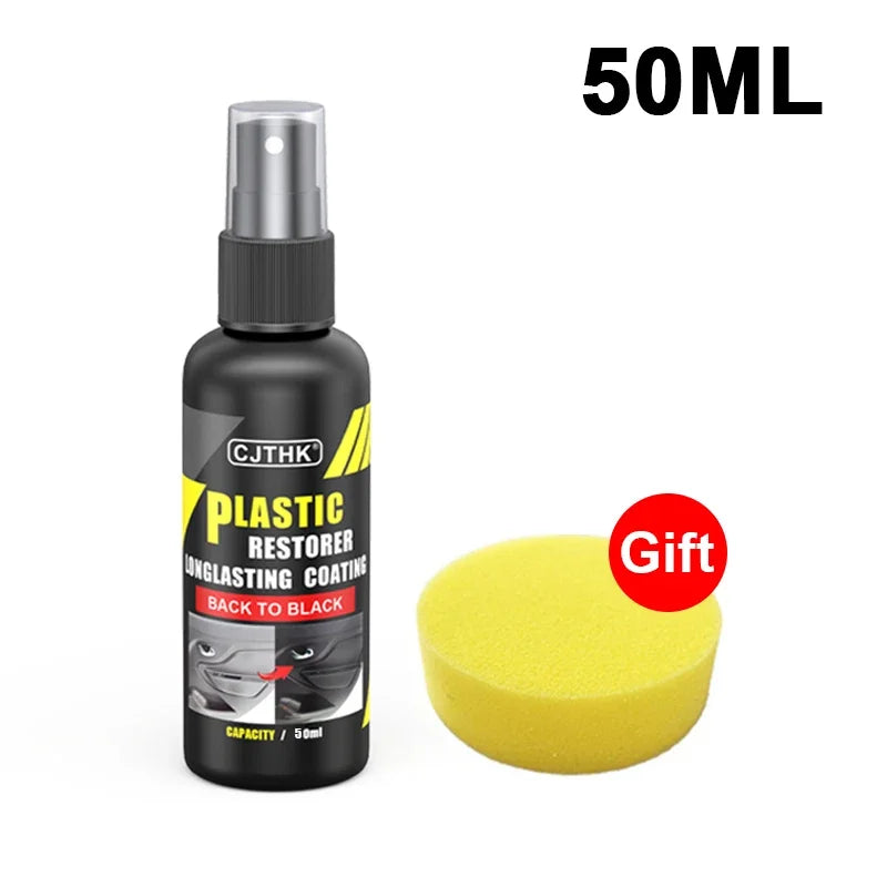 Car Plastic Restorer Back To Black Gloss Plastic Renovator