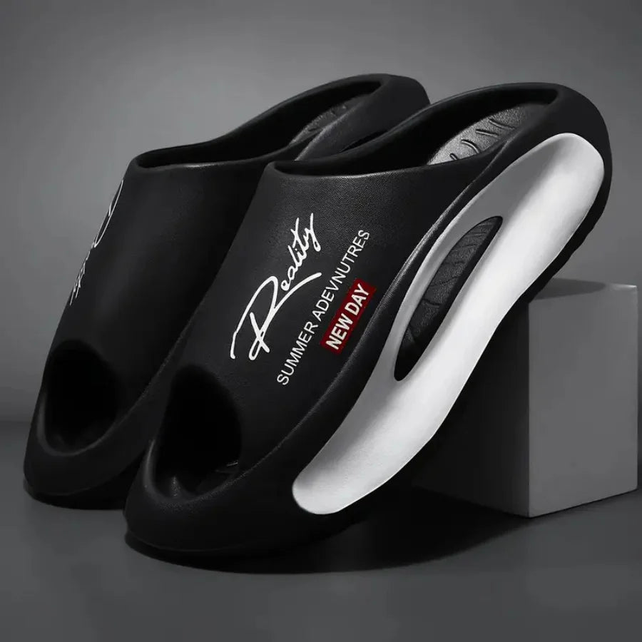 Men's and women's slippers Fashion non-slip couple slippers EVA 2 color 36-45