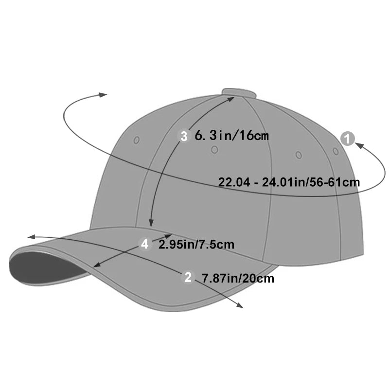 Men Summer Fashion Embroidery Letter Baseball Cap Hip Hop