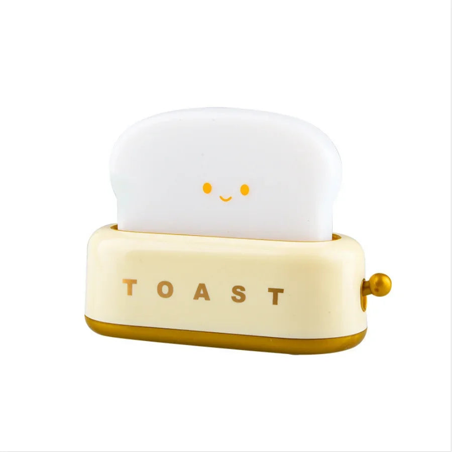 "ToastGlow: Fun LED Toaster Nightlight for Cozy Rooms"