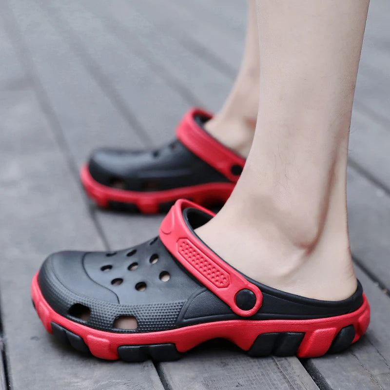 "TrailBlaze Leather Sneakers: Stylish Outdoor Casual Shoes for Men"