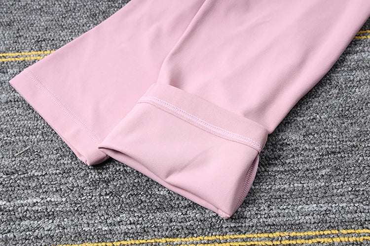SOISOU Nylon Gym Yoga Pants Women Leggings For Fitness High Waist Long Pants Women Hip Push UP Tights Women Clothing 2 Types