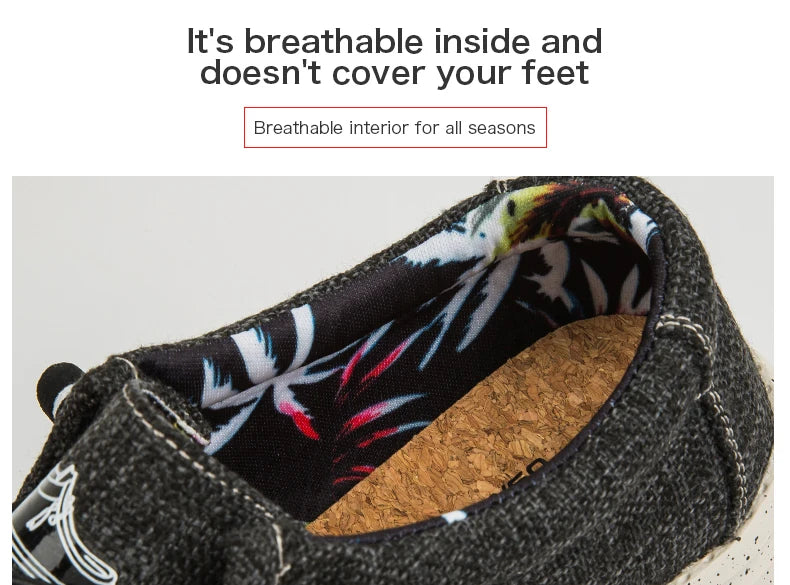 Large Size Outdoor Men's Casual Denim Canvas Shoes Vulcanize Shoes Fashion Luxury Style Designer Breathable Men Sneakers Loafers