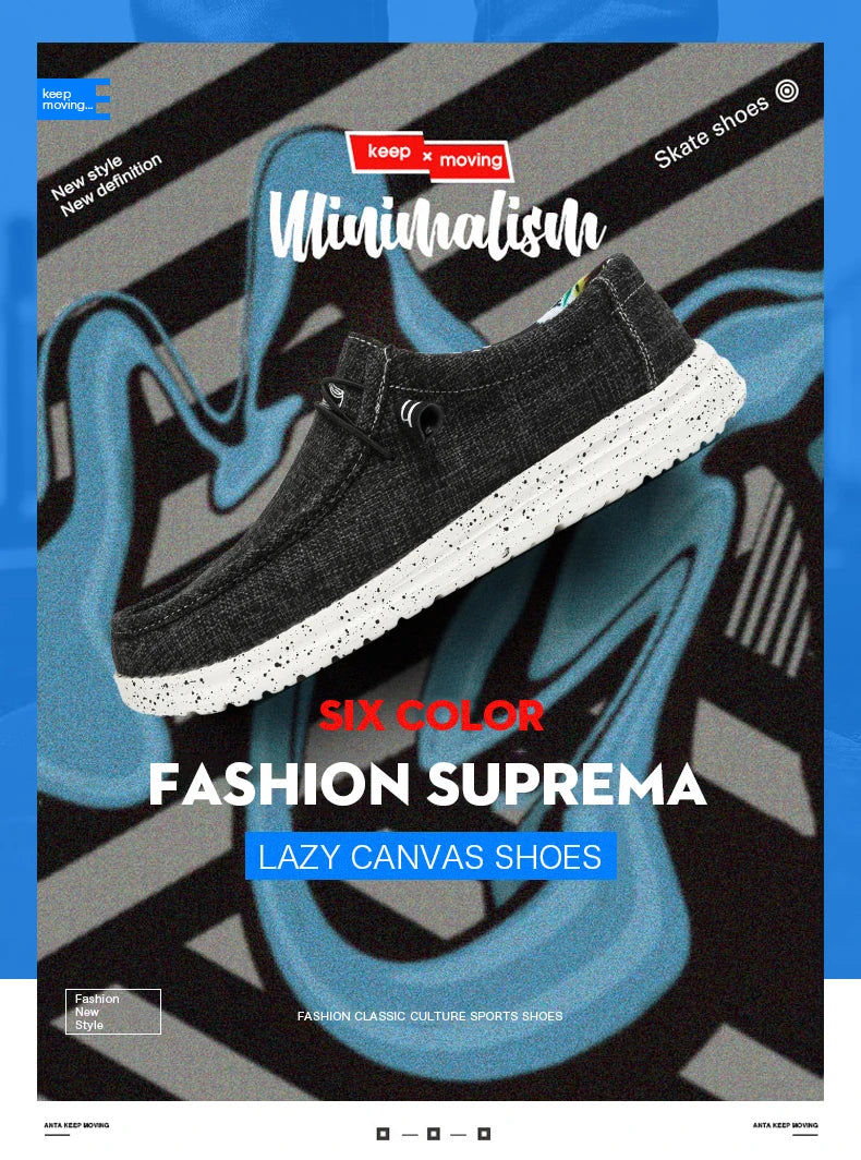 Large Size Outdoor Men's Casual Denim Canvas Shoes Vulcanize Shoes Fashion Luxury Style Designer Breathable Men Sneakers Loafers