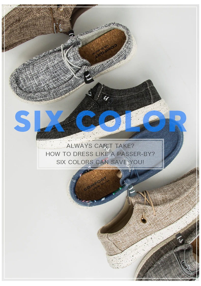 Large Size Outdoor Men's Casual Denim Canvas Shoes Vulcanize Shoes Fashion Luxury Style Designer Breathable Men Sneakers Loafers