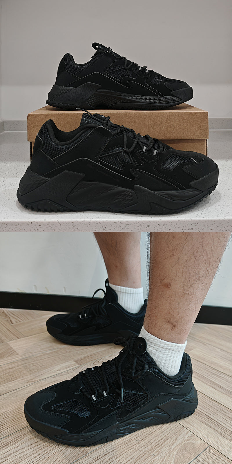 Peak Magic Bullet Technology Autumn Retro Outdoor Men's Shoes