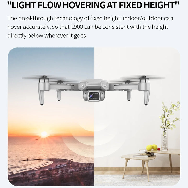 "SkyVision L900 Pro: 4K GPS Drone with Dual Camera & 5G WiFi"