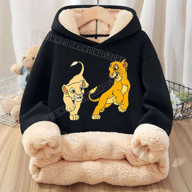 The Lion King Children Hoodies Girls BOY Cartoon Anime