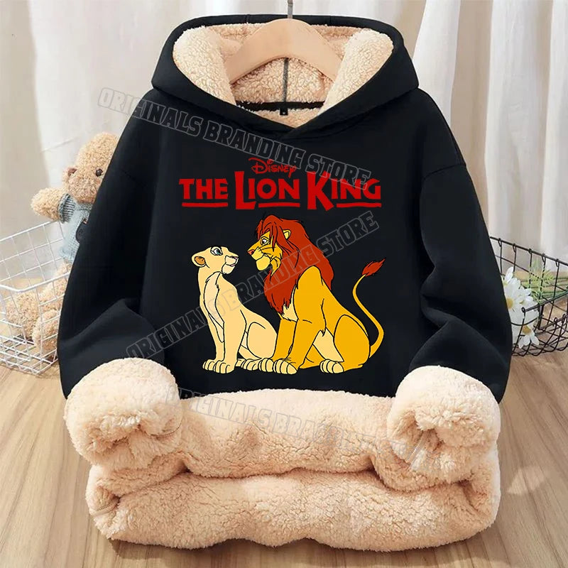 The Lion King Children Hoodies Girls BOY Cartoon Anime