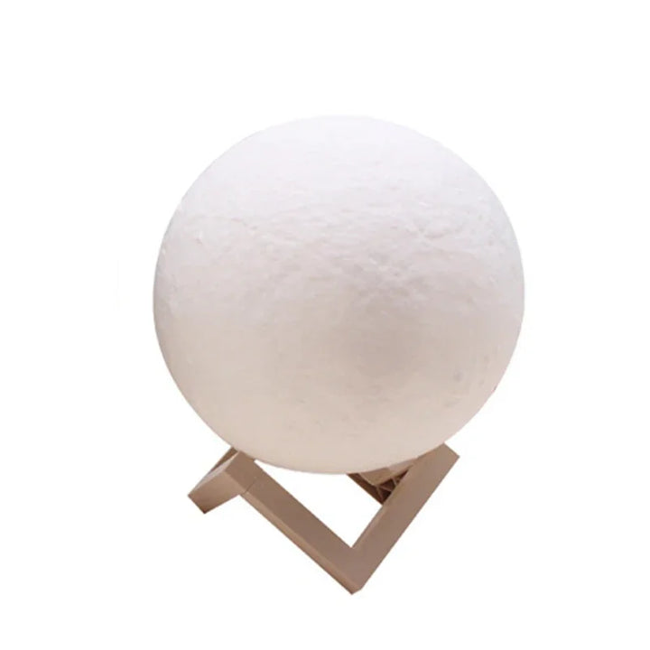 "LunaGlow 3D: Magical Moon Lamp for Cozy Nights"