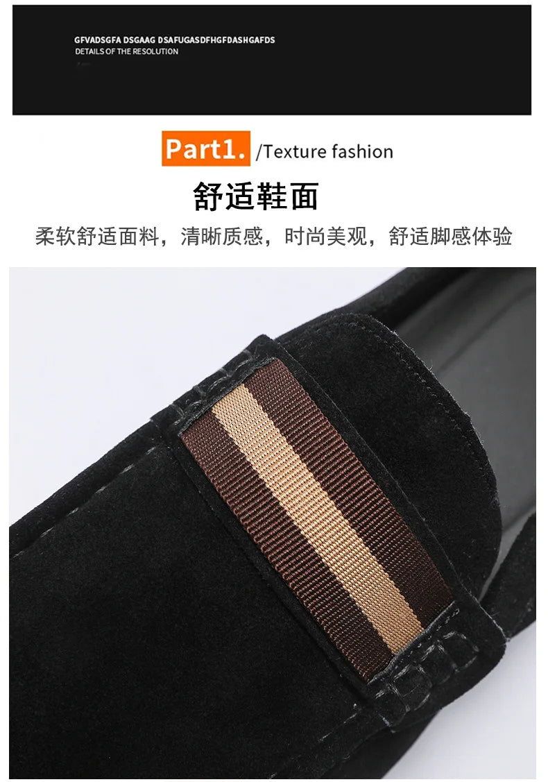 Lefu Shoes Men's Lightweight Bean Shoes Summer One Step Push lazy Breathable Casual Half Support Slippers for men