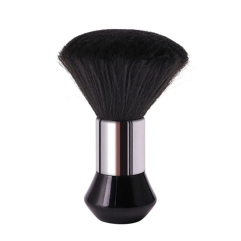 High Quality Black Hairdressing Wipe Neck Hair Cleaning Duster Hair Cutting Brush For Barbershop Hair Cut Brush Accessories