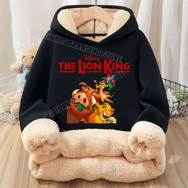 The Lion King Children Hoodies Girls BOY Cartoon Anime