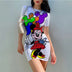 "MagicVibe Disney Dress: Minnie & Mickey Bodycon for Summer Fun"