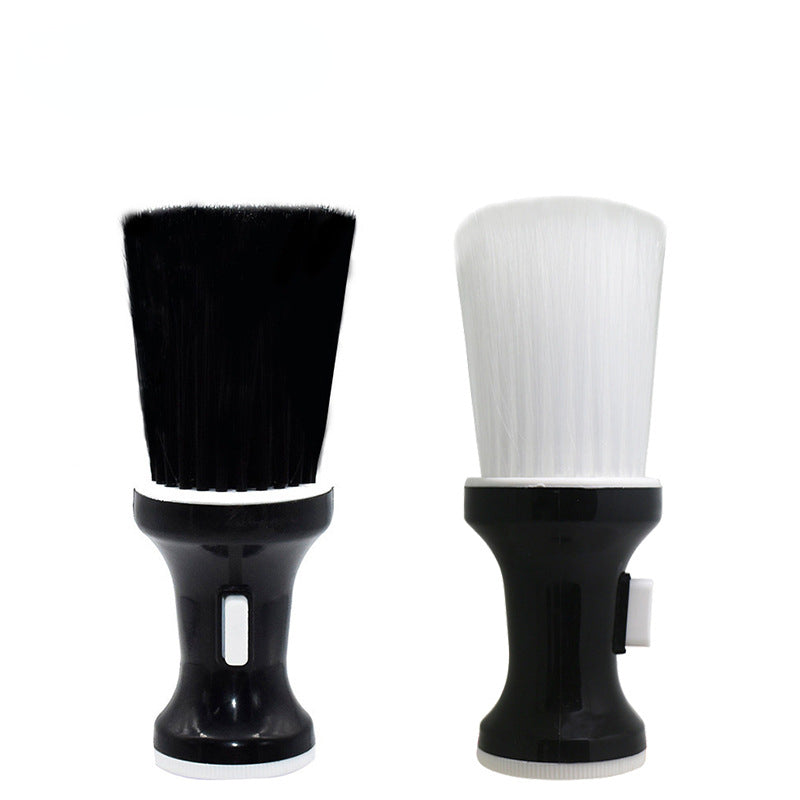 High Quality Black Hairdressing Wipe Neck Hair Cleaning Duster Hair Cutting Brush For Barbershop Hair Cut Brush Accessories