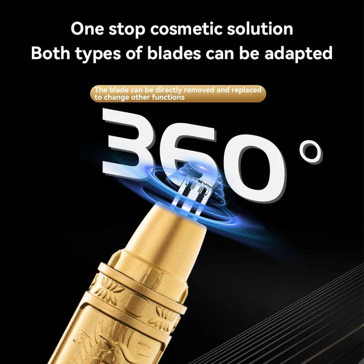 "Xiaomi Golden Dragon Nose Trimmer"