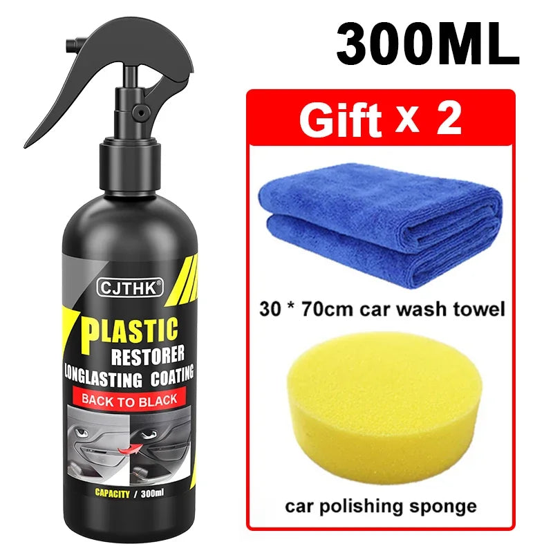 Car Plastic Restorer Back To Black Gloss Plastic Renovator