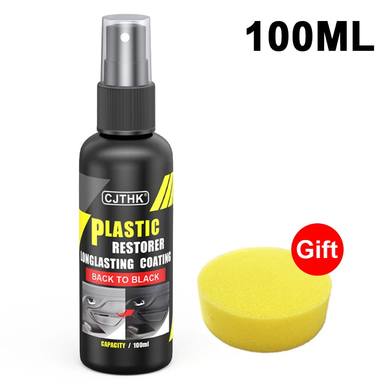 Car Plastic Restorer Back To Black Gloss Plastic Renovator