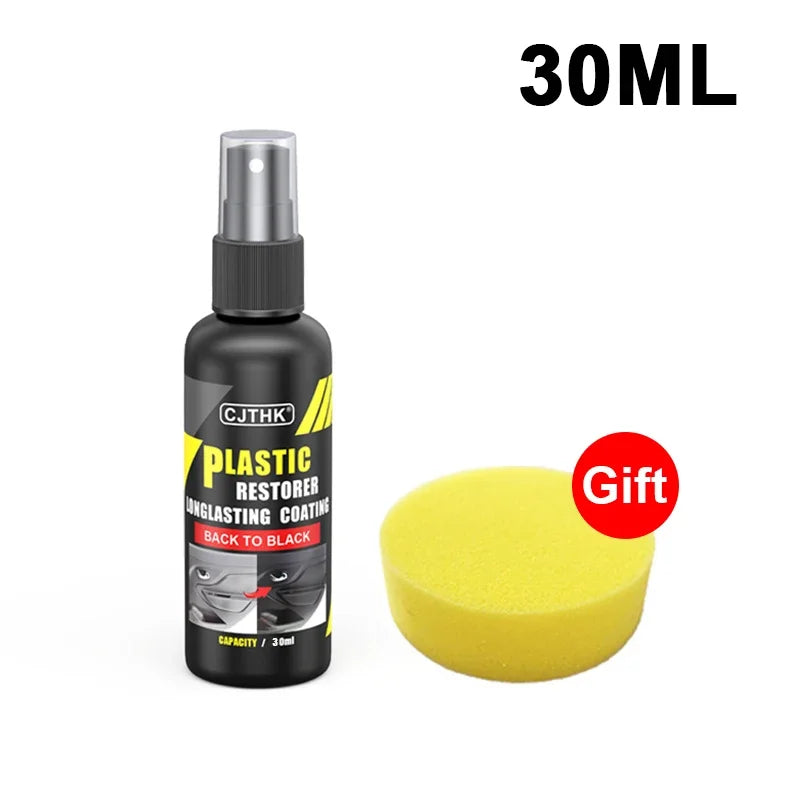 Car Plastic Restorer Back To Black Gloss Plastic Renovator