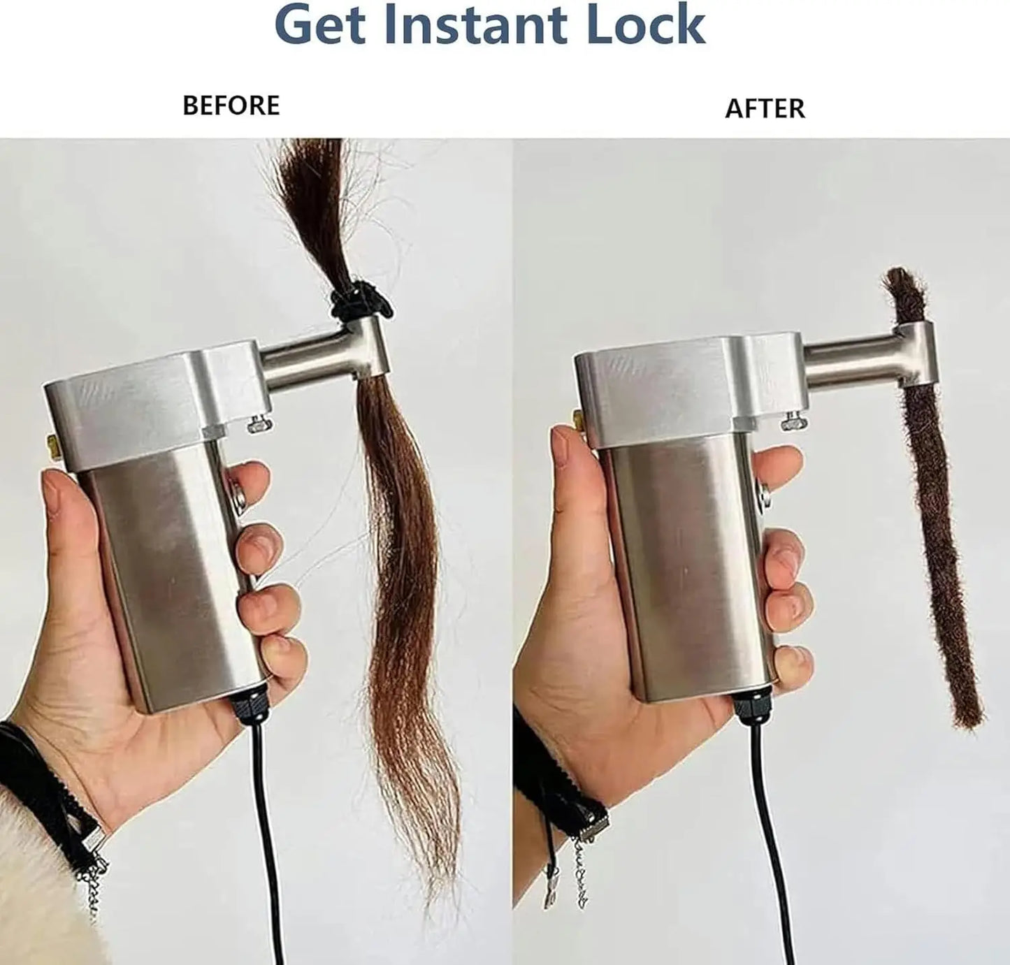 Dreadlock Machine, Automatic Dreadlock Machine, Handheld Portable Dreadlock Maker, DIY Dreadlocks Braiding Hair Extensions