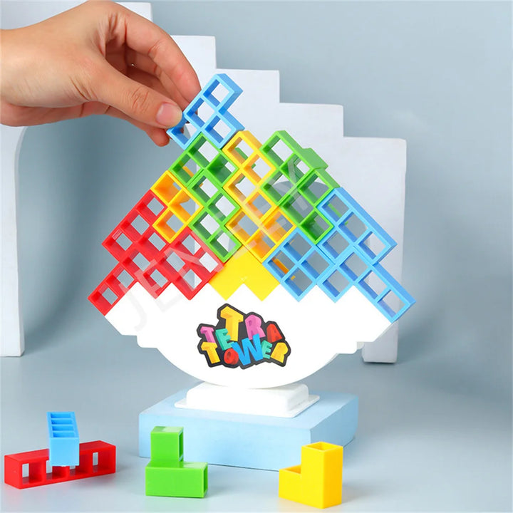 Puzzles Tetra Tower Fun Balance Stacking Building Board Game for Kids Adults Friends Team Dorm Family Game Night Partie Gifts