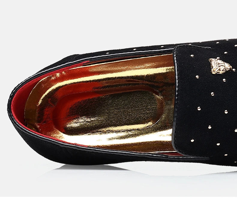 Luxury Men Dress Shoes Suede Men Casual Shoes Elegant Comfortable Loafers Designer Business Leather Shoes for Men Zapatos Hombre