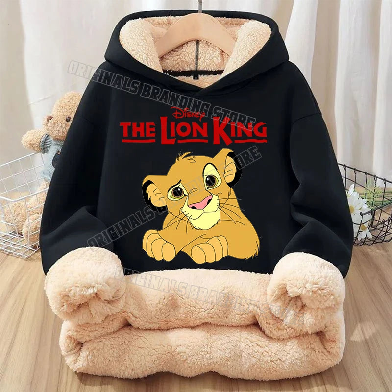 The Lion King Children Hoodies Girls BOY Cartoon Anime