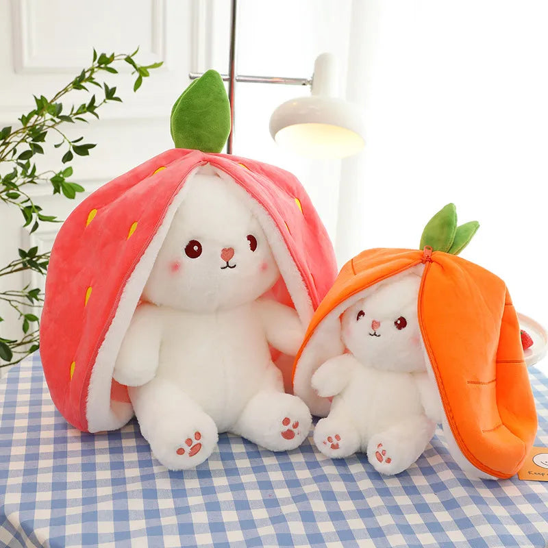 BerryBun Plush – The Sweetest Hug Ever! 🐰🍓