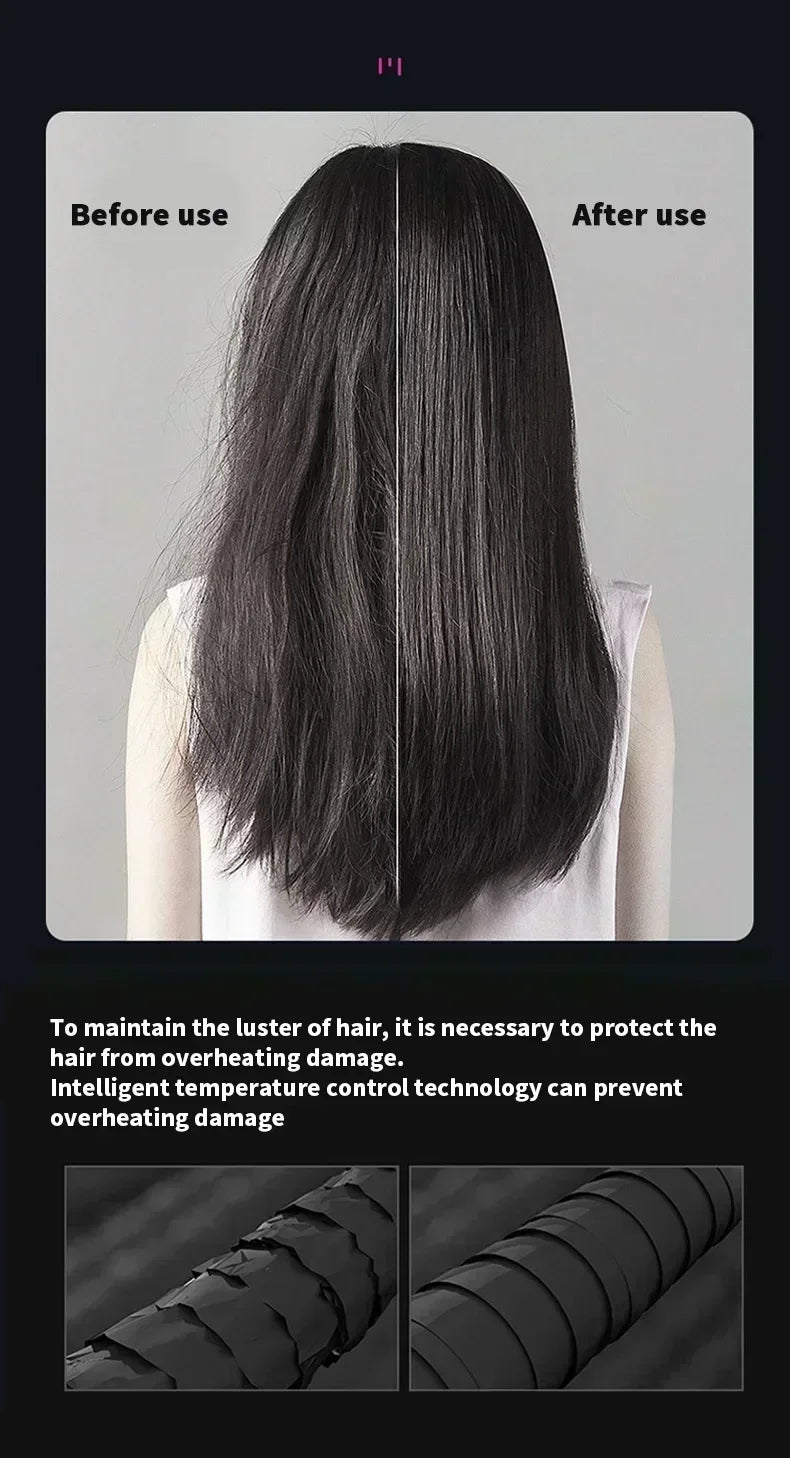 Ionic Hair Dryer with Hot and Cold Air Functionality – Lightweight 5 in 1 Professional Styling Tool for Easy Blowouts