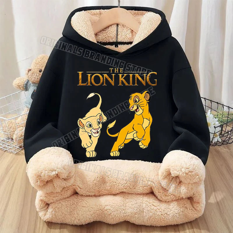 The Lion King Children Hoodies Girls BOY Cartoon Anime