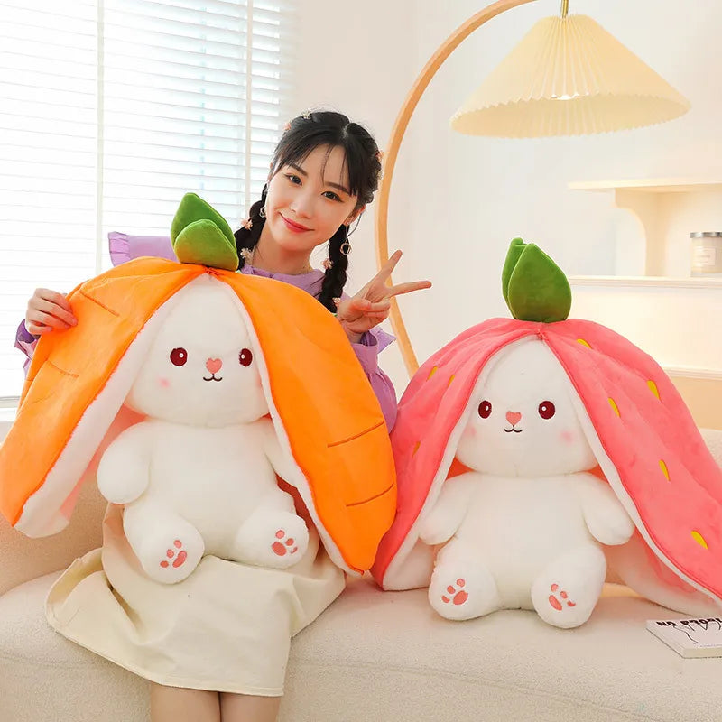 BerryBun Plush – The Sweetest Hug Ever! 🐰🍓