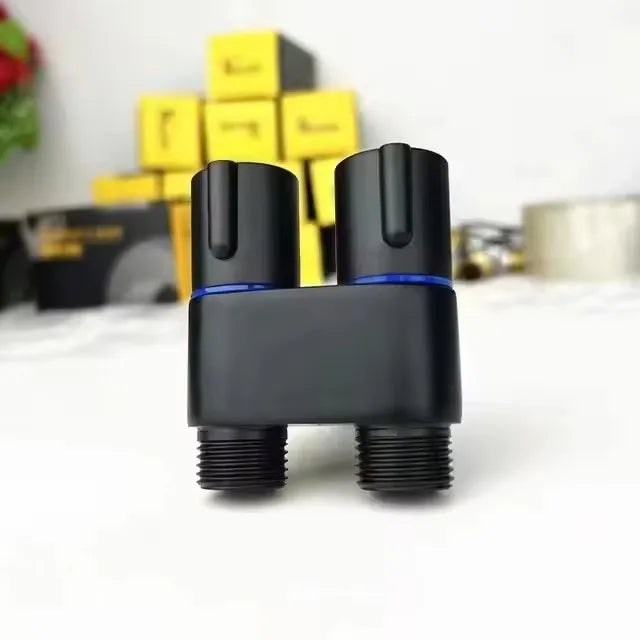 Hygienic Shower for Bathroom Toilet Bidet Shower Head Double Outlet Angle Valve of Bathroom Accessories Bidet Toilet Seat