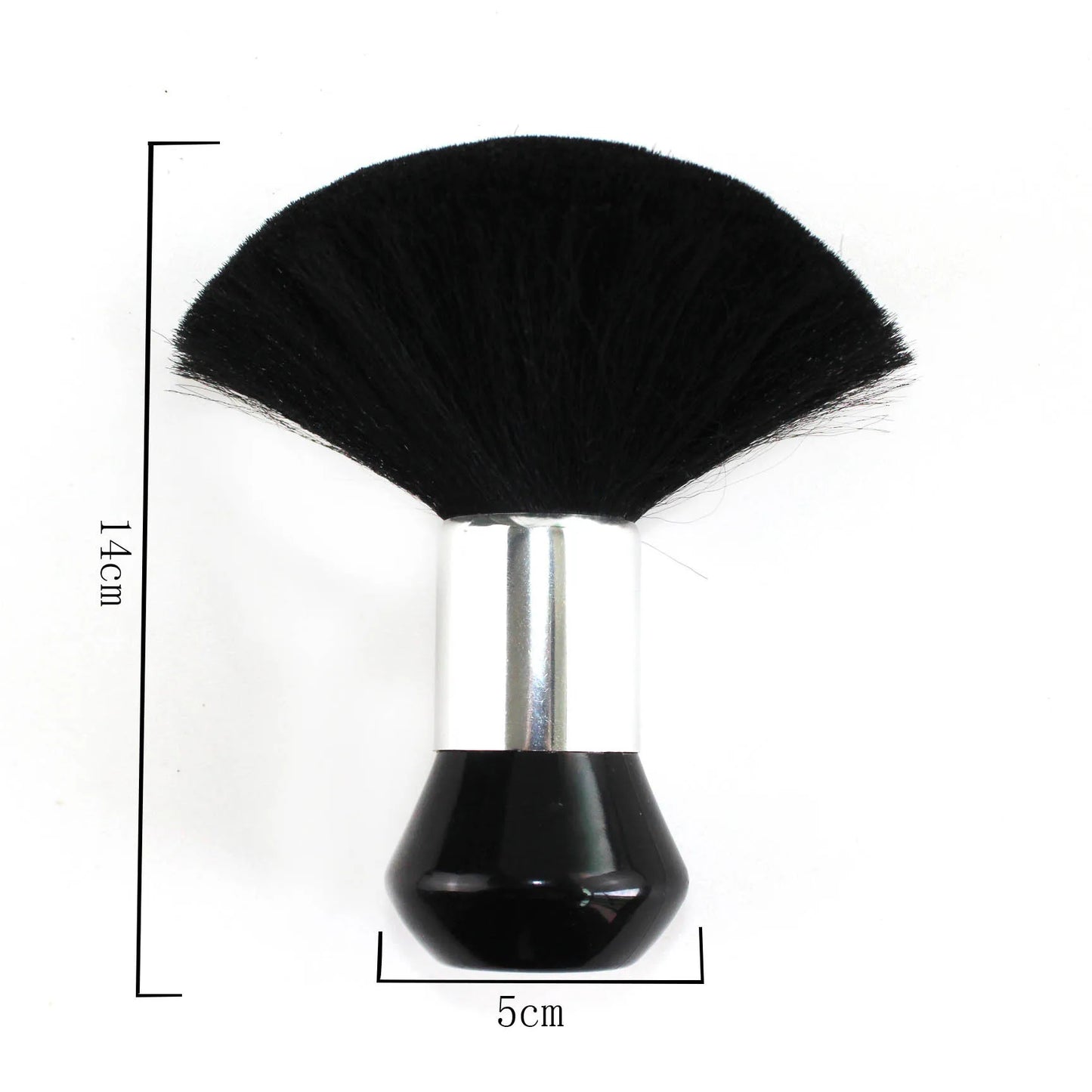 High Quality Black Hairdressing Wipe Neck Hair Cleaning Duster Hair Cutting Brush For Barbershop Hair Cut Brush Accessories