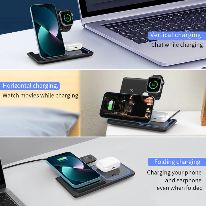 Fast, foldable, and 3-in-1: Charge your iPhone, Apple Watch!