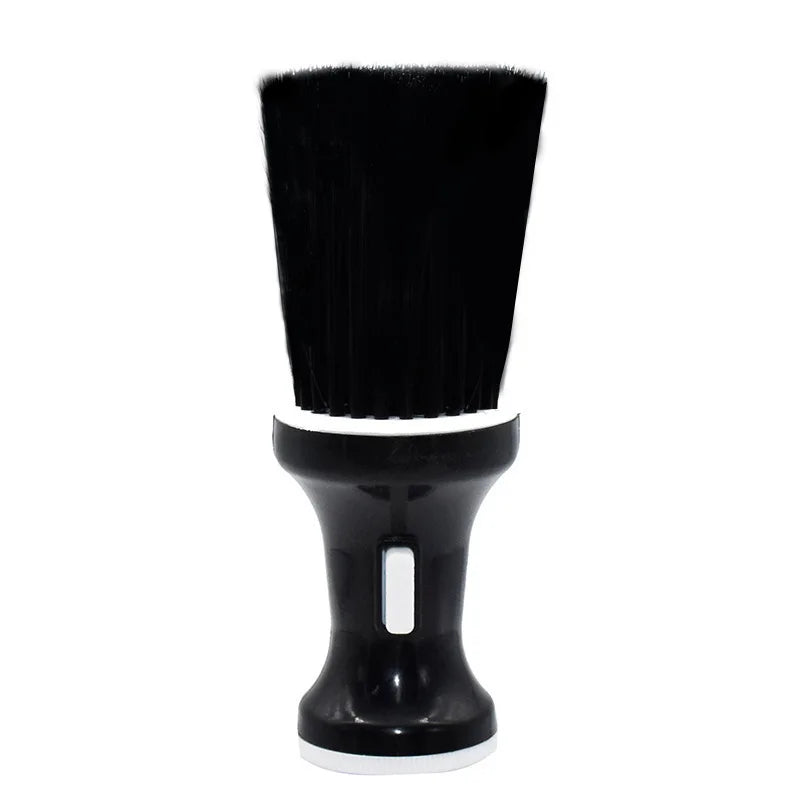 High Quality Black Hairdressing Wipe Neck Hair Cleaning Duster Hair Cutting Brush For Barbershop Hair Cut Brush Accessories