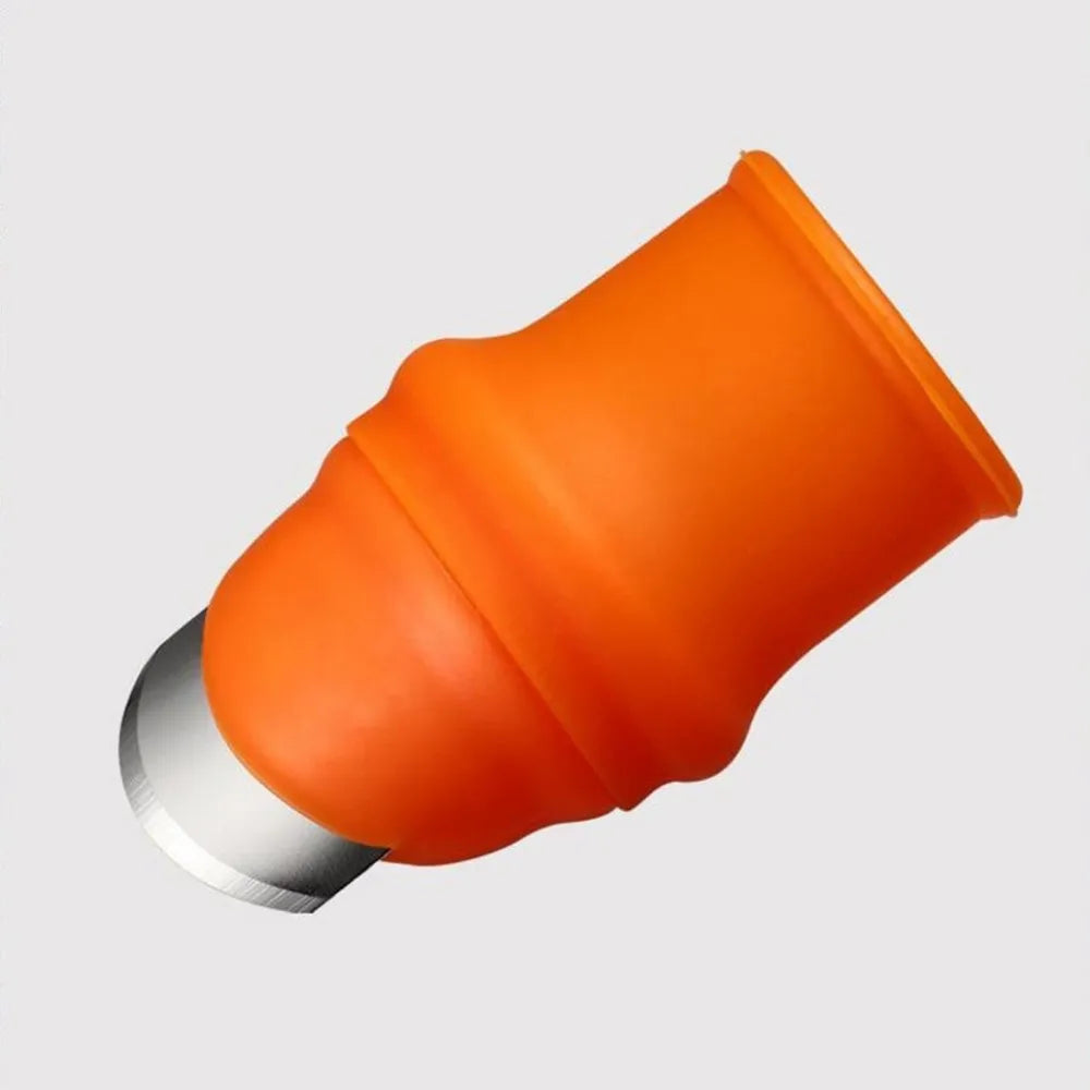Silicone Thumb Knife Finger Protector Vegetable Harvesting Knife Plant Blade Scissors Cutting Rings Garden Gloves Kitchen Tools