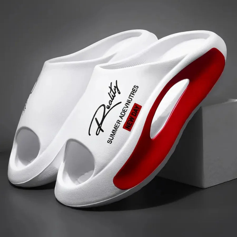 Men's and women's slippers Fashion non-slip couple slippers EVA 2 color 36-45