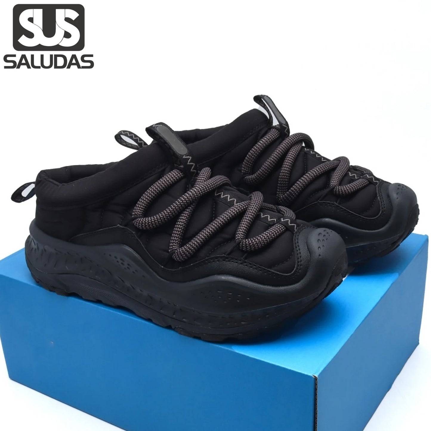 SALUDAS Original ORA Casual Sneakers Men and Women Soft-Soled Half-Slipper Slip-On Loafers Outdoor Thick-Soled Walking Shoes