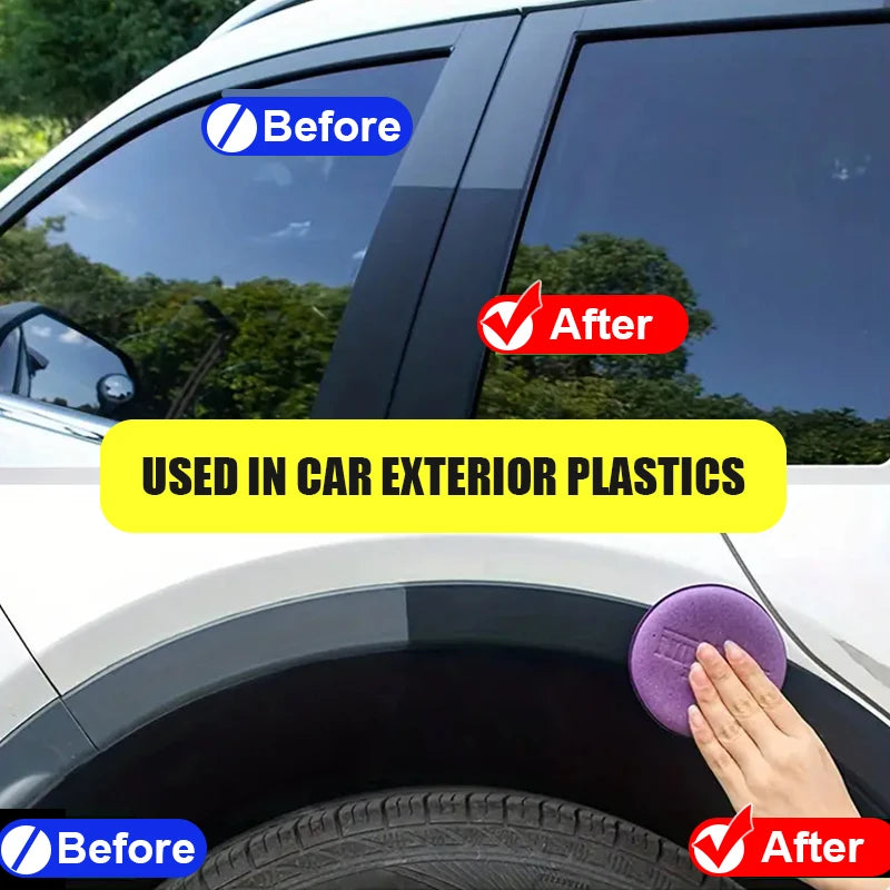 Car Plastic Restorer Back To Black Gloss Plastic Renovator