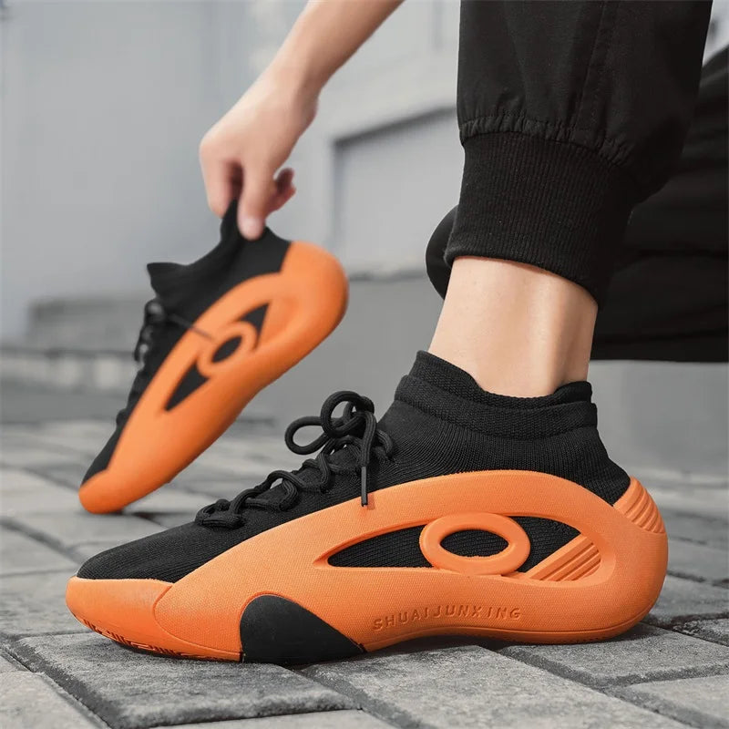 Original Fashion Sneakers Men Women Socks Shoes Designer Casual Sports Shoes Men Streetwear Platform Men's Basketball Shoes 2025