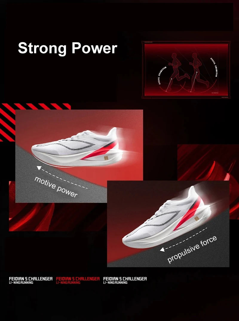 Li-Ning M CHALLENGER Racing Running Shoes SUPER BOOM