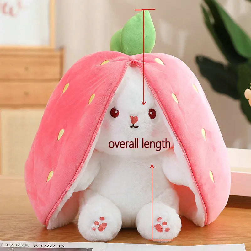 BerryBun Plush – The Sweetest Hug Ever! 🐰🍓