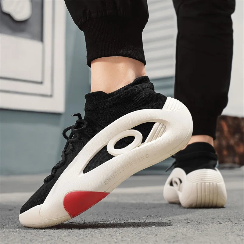Original Fashion Sneakers Men Women Socks Shoes Designer Casual Sports Shoes Men Streetwear Platform Men's Basketball Shoes 2025