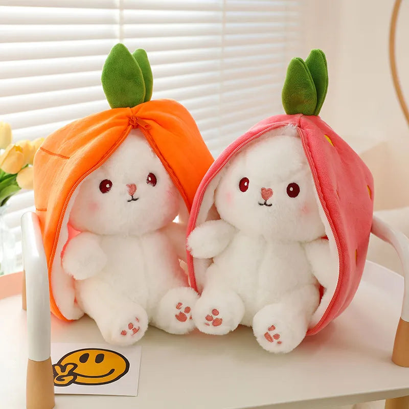 BerryBun Plush – The Sweetest Hug Ever! 🐰🍓