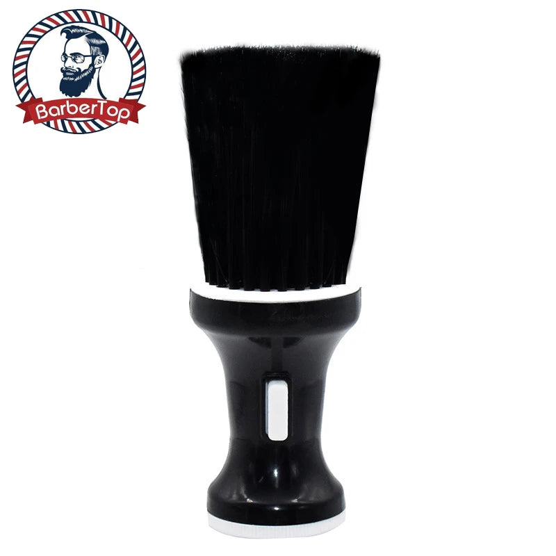 Barber Wood Handle Hairdressing Soft Hair Cleaning Brush Retro Neck Duster Broken Remove Comb Hair Styling Salon Tools