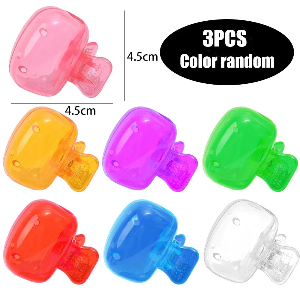 Portable Toothbrush Head Cover Clips Plastic Dustproof Head Germproof Protector Caps Travel Hiking Camping Bathroom Accessories