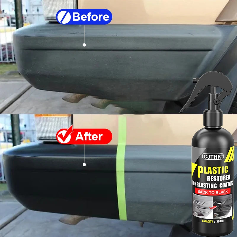 Car Plastic Restorer Back To Black Gloss Plastic Renovator