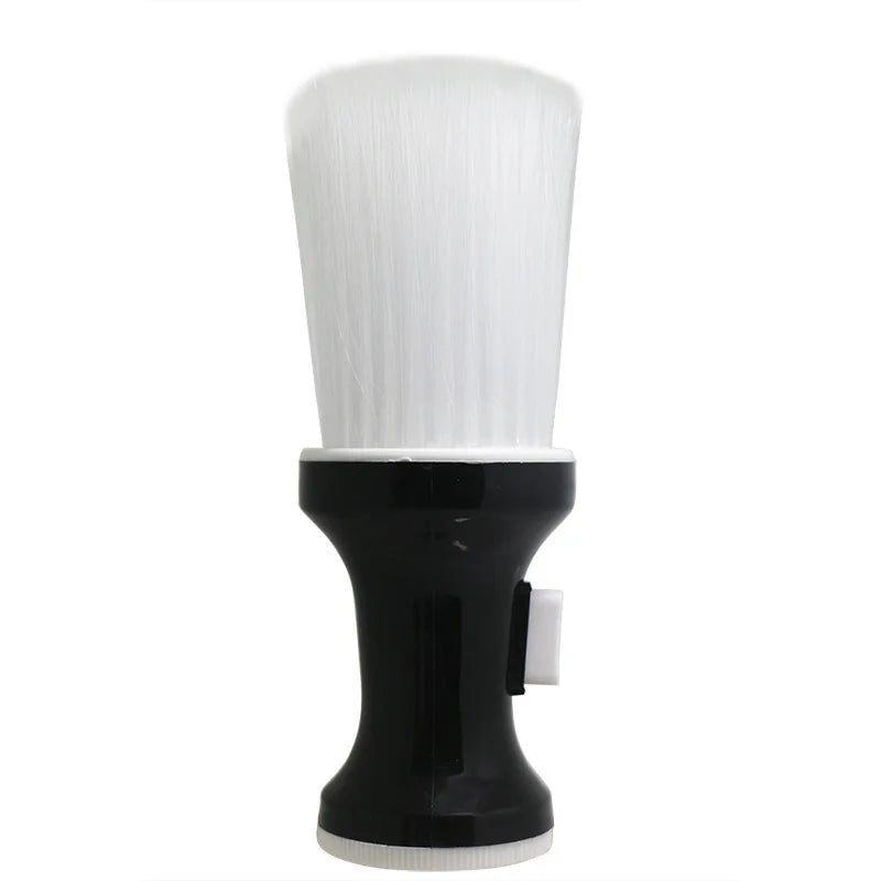 High Quality Black Hairdressing Wipe Neck Hair Cleaning Duster Hair Cutting Brush For Barbershop Hair Cut Brush Accessories