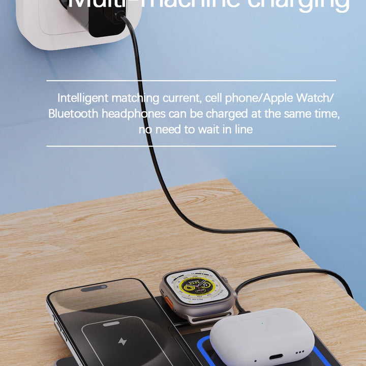 Fast, foldable, and 3-in-1: Charge your iPhone, Apple Watch!